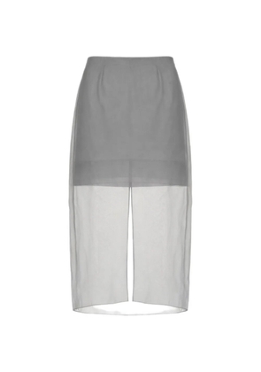 Monse pencil midi skirt - Grey