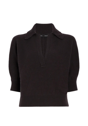 Proenza Schouler Vella top in transitional cashmere - Brown