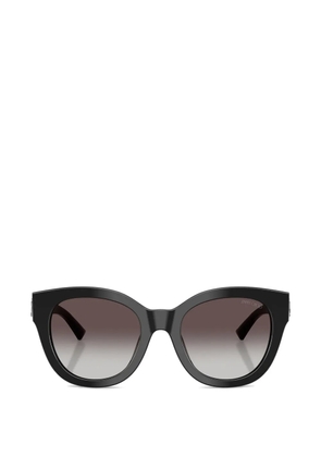 Jimmy Choo Eyewear oval frame sunglasses - Black