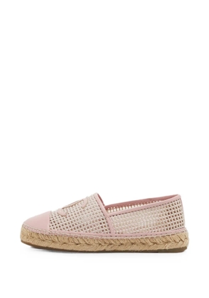 CHANEL Pre-Owned CC cap toe espadrilles - Neutrals