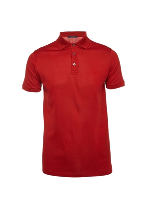Louis Vuitton Pre-Owned embroidered-logo polo shirt