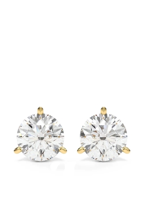Diamond Essentials Martini-set lab-grown diamond solitaire earrings - Gold