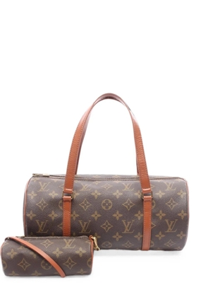 Louis Vuitton Pre-Owned 1988 30 Papillon Monogram holdall bag - Brown