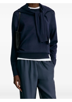 LouLou de Saison Ditto LDS fine-knit cashmere sweater - Blue