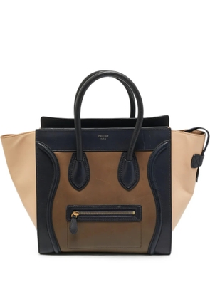 Celine Pre-Owned 2013 mini Luggage tote bag - Neutrals
