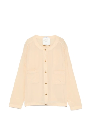 CHANEL Pre-Owned 1980s buttoned blouse - Neutrals