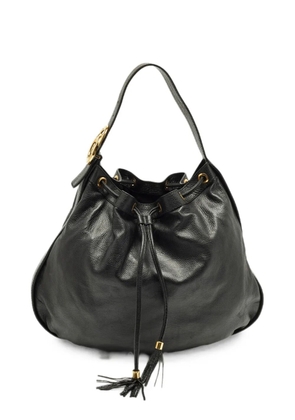 Gucci Pre-Owned mid-2000s Interlocking Icon drawstring tote bag - Black