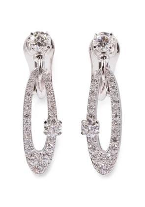 Bvlgari Pre-Owned 2010s Elisia diamond earrings - Silver
