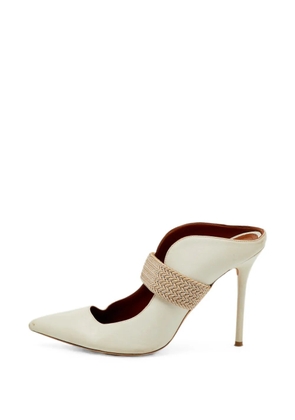Malone Souliers Mara wave-cut mules - Neutrals