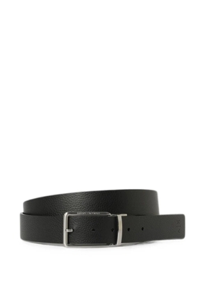 Emporio Armani reversible leather belt - Black