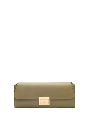 AMI Paris mini Mimi leather pouch bag - Green