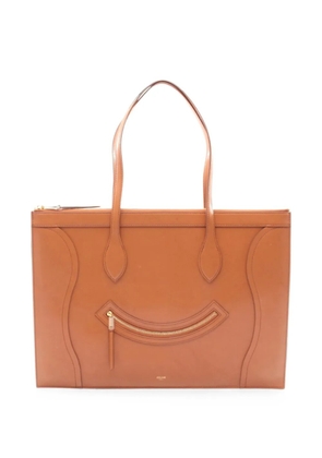 Celine Pre-Owned 2020s Flat Luggage leather tote bag - Brown