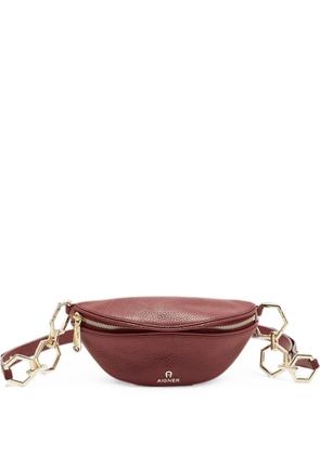 Aigner Kids Serena leather belt bag - Red