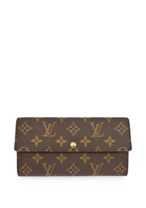 Louis Vuitton Pre-Owned 1996 Monogram Porte Monnaie Credit wallet - Brown