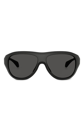 Moncler Eyewear logo-print sunglasses - Black