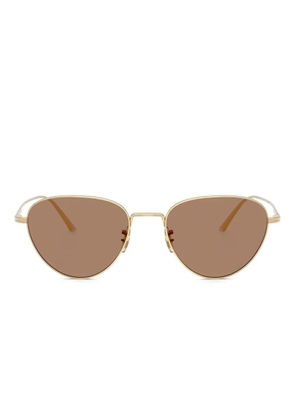 Oliver Peoples 1991 cat-eye frame sunglasses - Gold