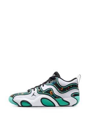 Jordan Tatum 3 floral-print sneakers - White
