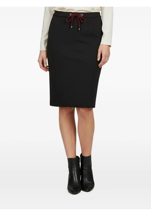 Gucci Pre-Owned tie-detailing mini skirt - Black