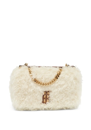 Burberry Pre-Owned Lola shearling top handle bag - Neutrals