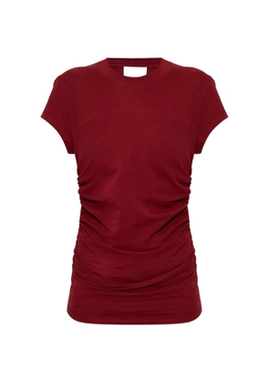 ISABEL MARANT Maelie ruched T-shirt - Red
