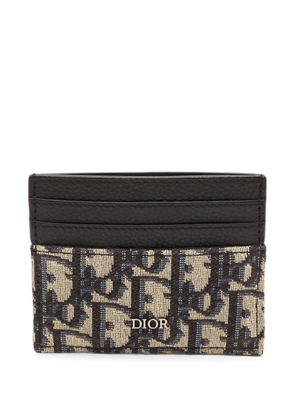 Christian Dior Pre-Owned Oblique card holder - Black