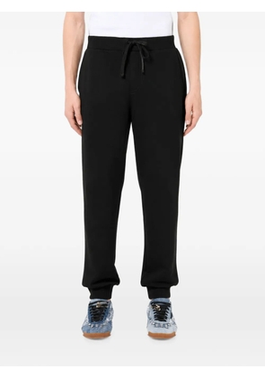 Iceberg logo-embroidered drawstring track pants - Black