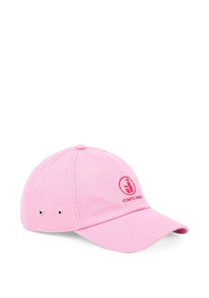 Iceberg logo-embroidered baseball cap - Pink