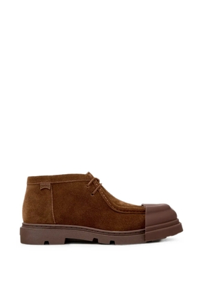 Camper Junction suede ankle boots - Brown