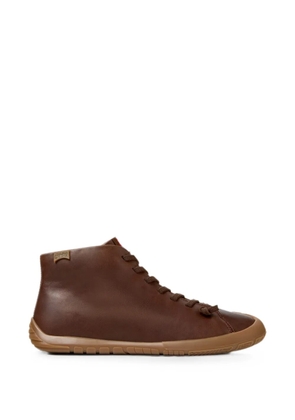 Camper Peu Path+ leather ankle boots - Brown