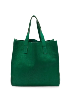 Marni Pre-Owned vertical leather tote bag - Green