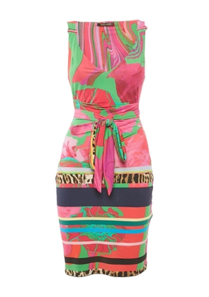 Roberto Fabris Vintage graphic-print jersey dress - Multicolour