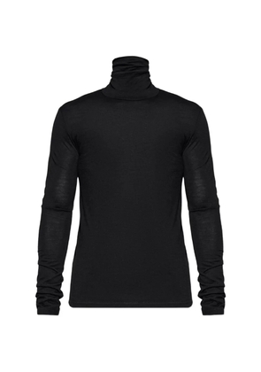 Jil Sander roll-neck long-sleeve sweater - Black