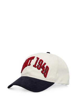 Gant embroidered baseball cap - White