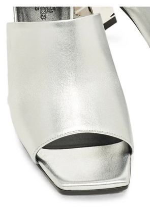 Hermès Pre-Owned Kylie leather sandals - Silver