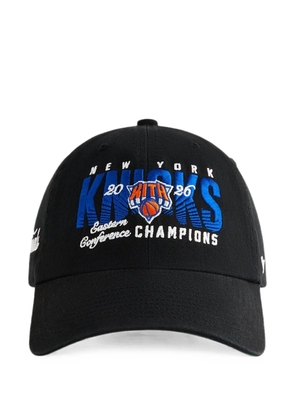 KITH x NBA New York-embroidery baseball cap - Black