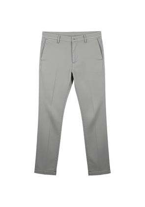 Tombolini pressed-crease chinos - Grey
