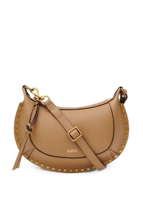 ISABEL MARANT Oskan Moon grained bag - Neutrals