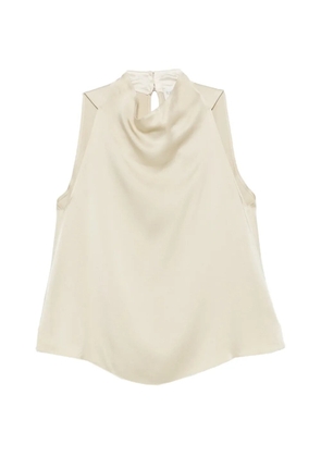 Forte Forte high-neck sleeveless top - Neutrals
