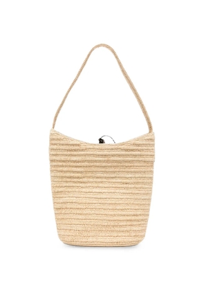 The Row Alma woven shoulder bag - Neutrals