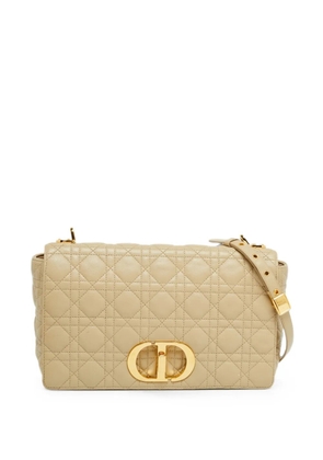 Christian Dior Pre-Owned large Caro shoulder bag - Neutrals