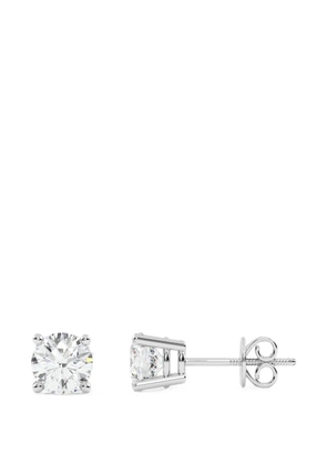 Diamond Essentials diamond solitaire stud earrings - Silver