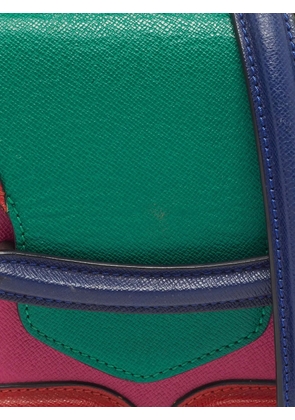 Alexander McQueen Pre-Owned Heroine panelled crossbody mini bag - Green