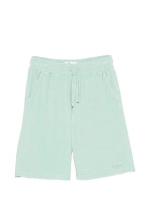 MC2 Saint Barth Randle Sponge terry-cloth drawstring shorts - Green
