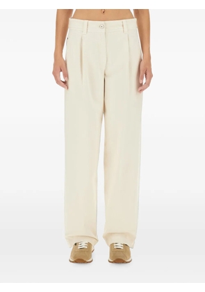 Brunello Cucinelli relaxed-fit pleated trousers - Neutrals