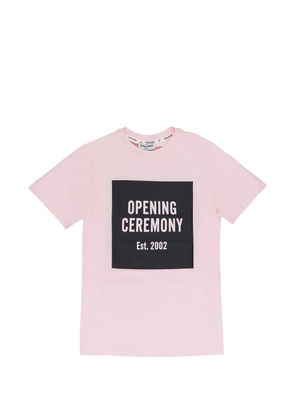 Opening Ceremony box-logo T-shirt - Pink