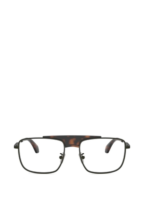 Moncler Eyewear tortoiseshell-effect glasses - Black