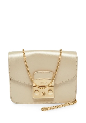 Furla Metropolis leather cross body bag - Neutrals