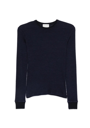 Forte Forte ribbed long-sleeve T-shirt - Blue