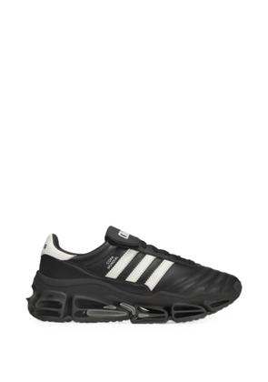 Willy Chavarria Megaride calf leather sneakers - Black