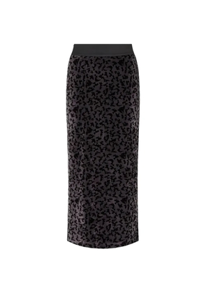 Ea7 Emporio Armani elasticated-waistband skirt - Grey